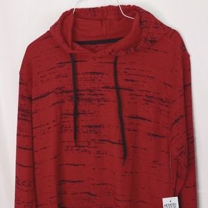 Hoodie red light weight Medium